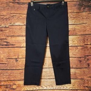 Banana Republic Washed Satin Ankle Work Casual Pants Size 2